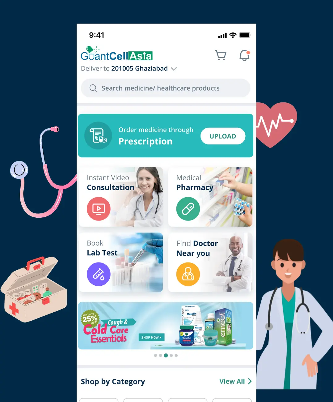 GiantcellAsia – Doctor Appointment Booking CRM